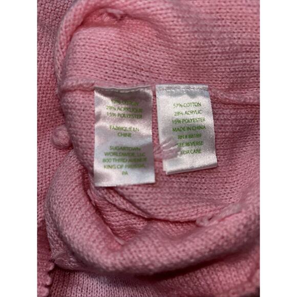 Lilly Pulitzer Cotton Blend Long Sleeve Pullover Sweater Size XS - Picture 8 of 8